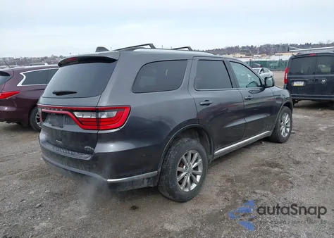 2017 Dodge Durango Sxt Awd from USA, damaged, VIN 1C4RDJAG1HC918038